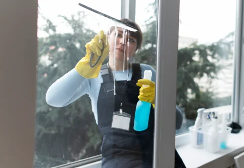 Nettoyage de vitres intérieures et extérieures à Volvic